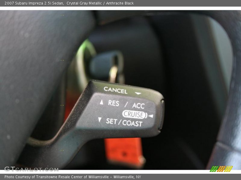Crystal Gray Metallic / Anthracite Black 2007 Subaru Impreza 2.5i Sedan