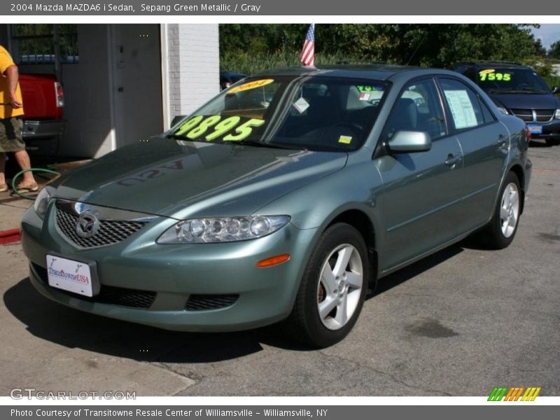 Sepang Green Metallic / Gray 2004 Mazda MAZDA6 i Sedan