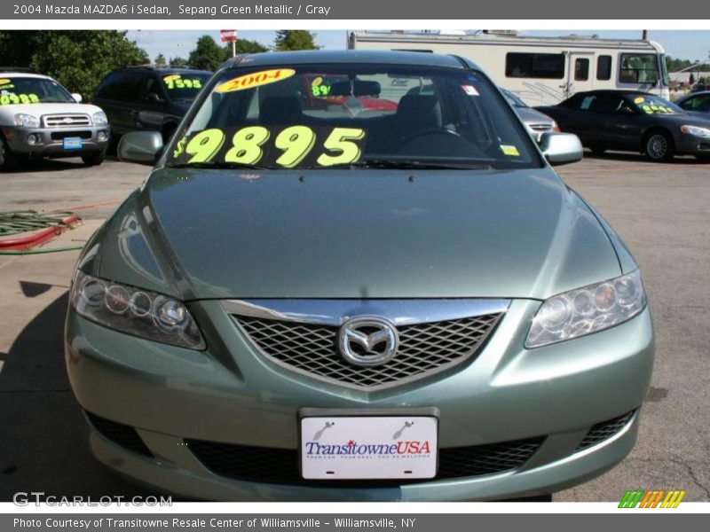 Sepang Green Metallic / Gray 2004 Mazda MAZDA6 i Sedan