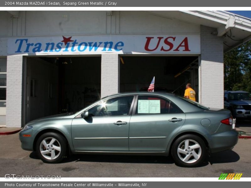 Sepang Green Metallic / Gray 2004 Mazda MAZDA6 i Sedan