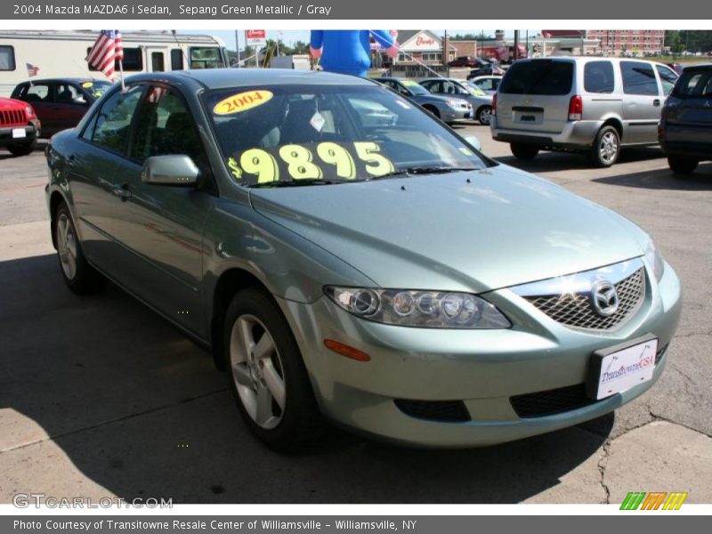 Sepang Green Metallic / Gray 2004 Mazda MAZDA6 i Sedan