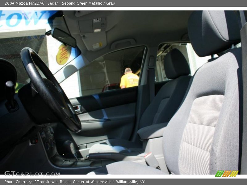 Sepang Green Metallic / Gray 2004 Mazda MAZDA6 i Sedan