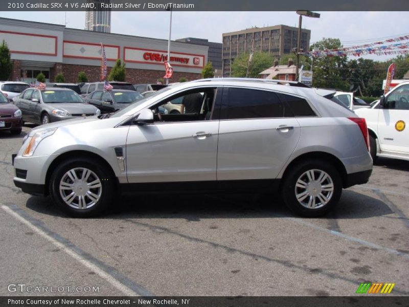 Radiant Silver / Ebony/Titanium 2010 Cadillac SRX 4 V6 AWD