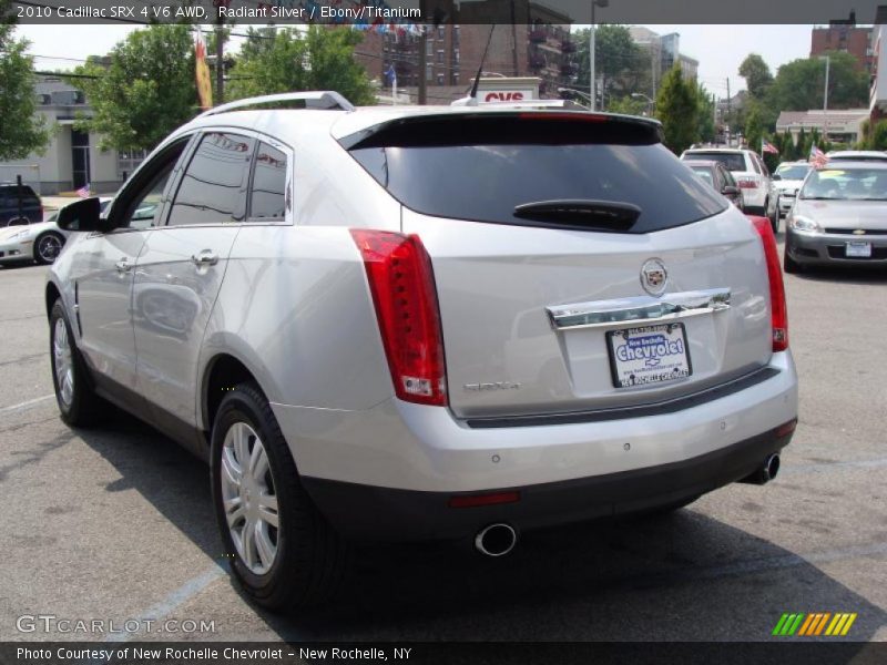 Radiant Silver / Ebony/Titanium 2010 Cadillac SRX 4 V6 AWD