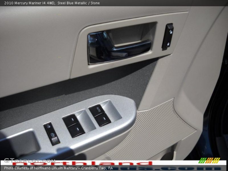 Steel Blue Metallic / Stone 2010 Mercury Mariner I4 4WD