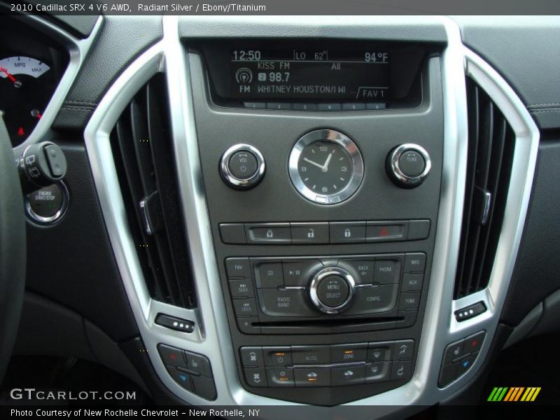 Radiant Silver / Ebony/Titanium 2010 Cadillac SRX 4 V6 AWD