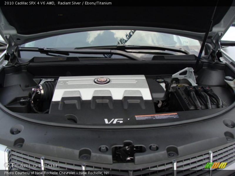 Radiant Silver / Ebony/Titanium 2010 Cadillac SRX 4 V6 AWD