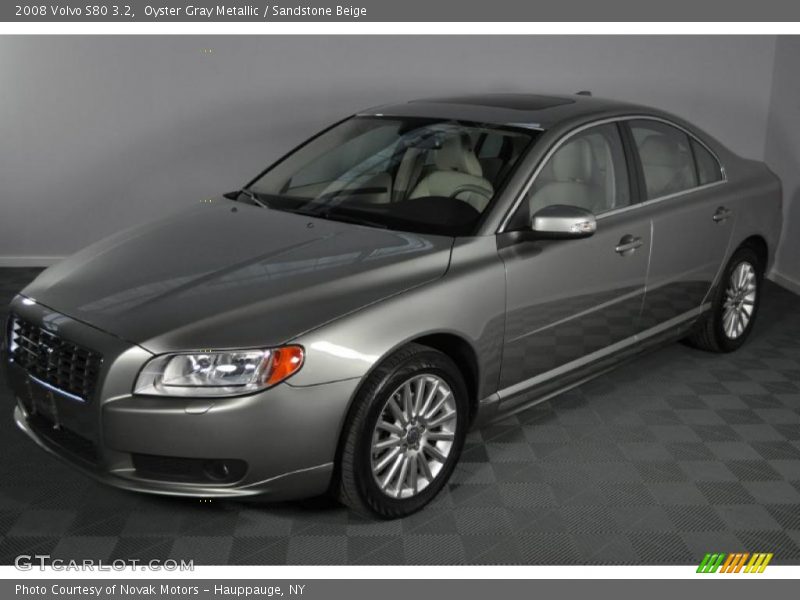 Oyster Gray Metallic / Sandstone Beige 2008 Volvo S80 3.2