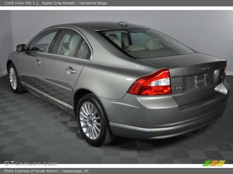 Oyster Gray Metallic / Sandstone Beige 2008 Volvo S80 3.2