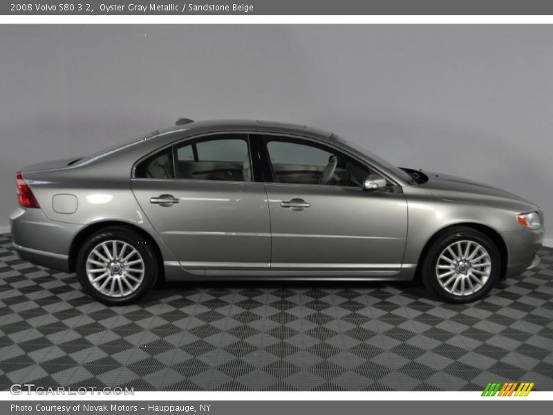 Oyster Gray Metallic / Sandstone Beige 2008 Volvo S80 3.2