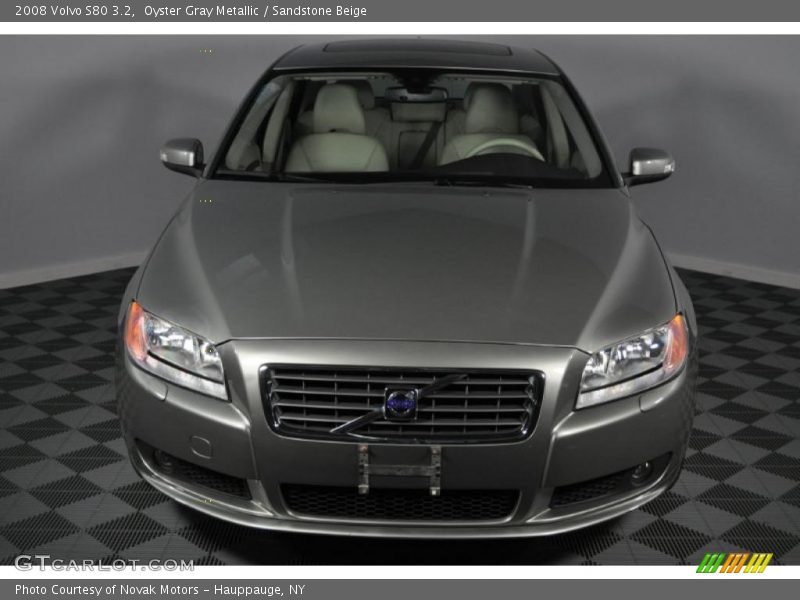 Oyster Gray Metallic / Sandstone Beige 2008 Volvo S80 3.2