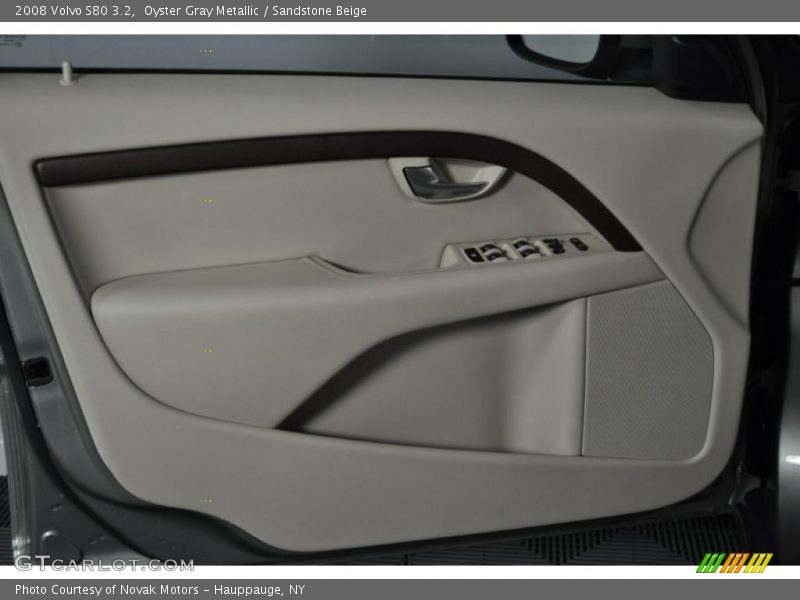Oyster Gray Metallic / Sandstone Beige 2008 Volvo S80 3.2