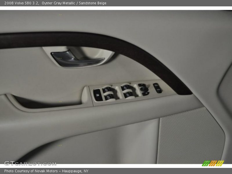 Oyster Gray Metallic / Sandstone Beige 2008 Volvo S80 3.2