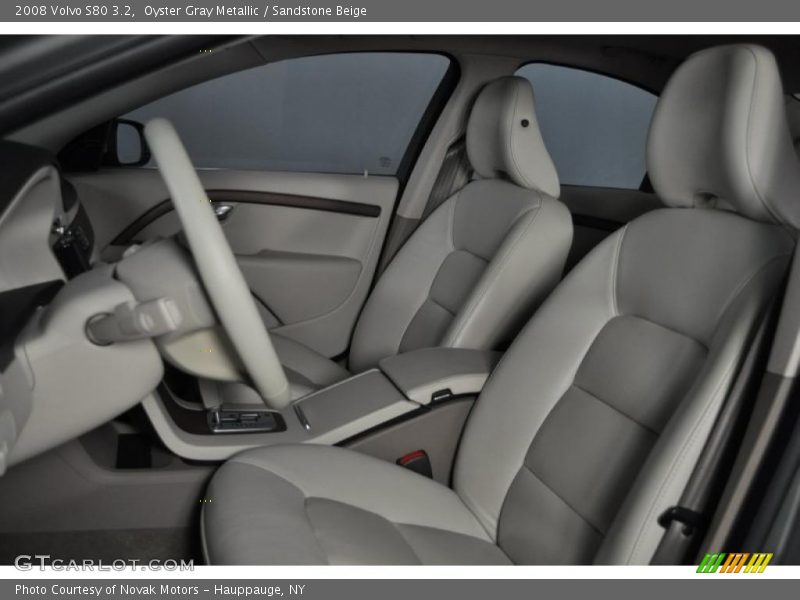 Oyster Gray Metallic / Sandstone Beige 2008 Volvo S80 3.2