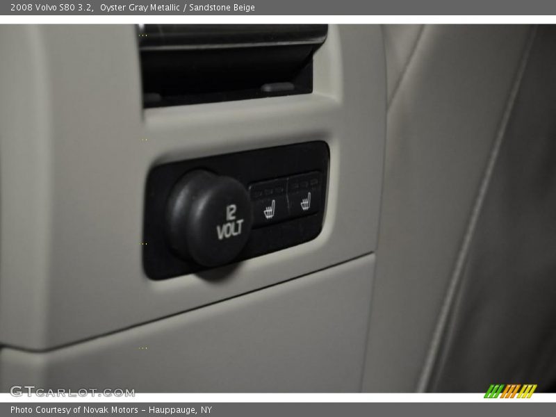 Oyster Gray Metallic / Sandstone Beige 2008 Volvo S80 3.2