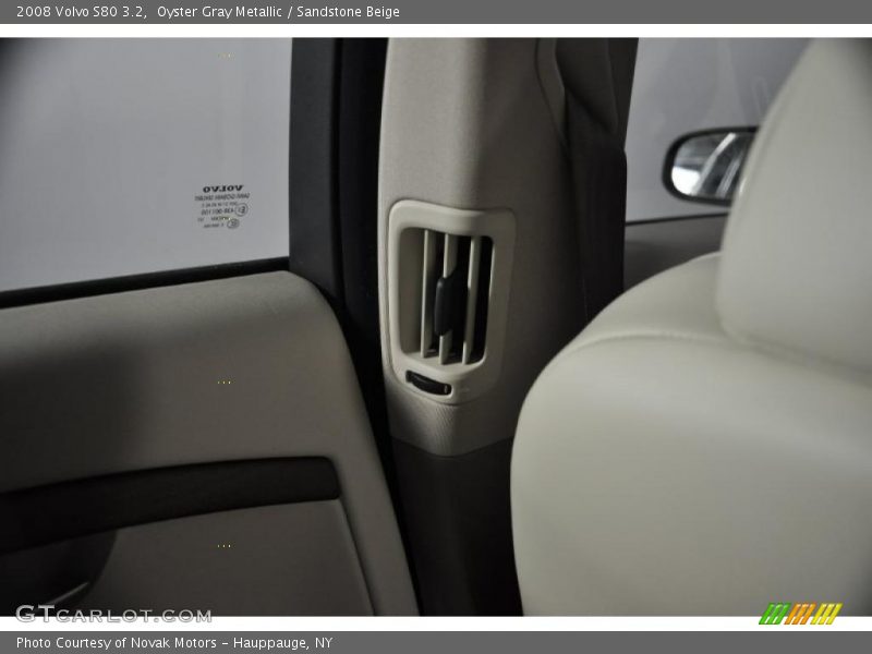 Oyster Gray Metallic / Sandstone Beige 2008 Volvo S80 3.2