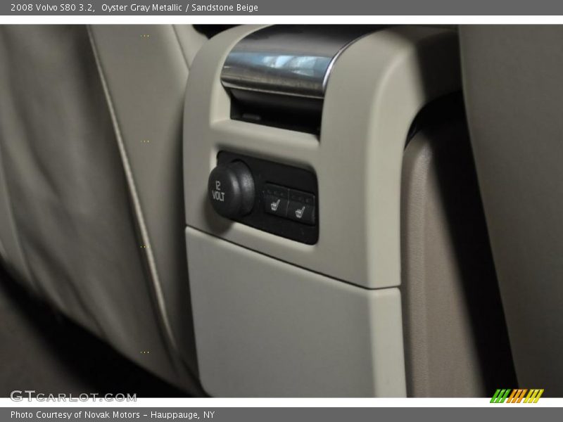 Oyster Gray Metallic / Sandstone Beige 2008 Volvo S80 3.2