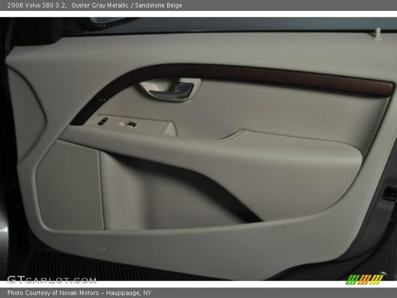 Oyster Gray Metallic / Sandstone Beige 2008 Volvo S80 3.2