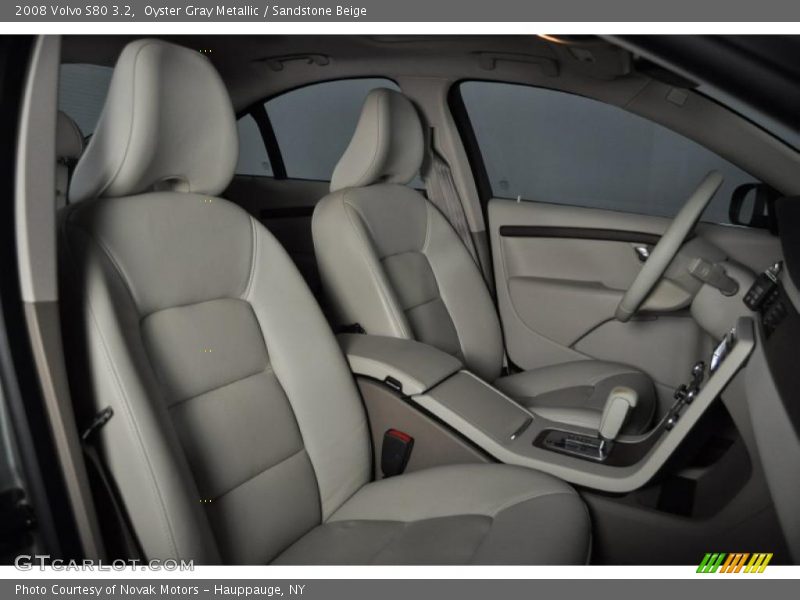 Oyster Gray Metallic / Sandstone Beige 2008 Volvo S80 3.2