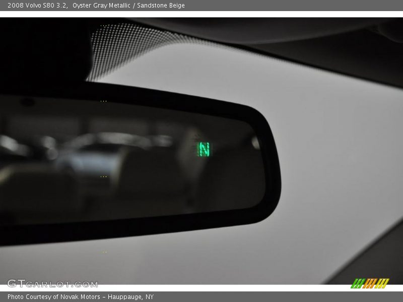 Oyster Gray Metallic / Sandstone Beige 2008 Volvo S80 3.2