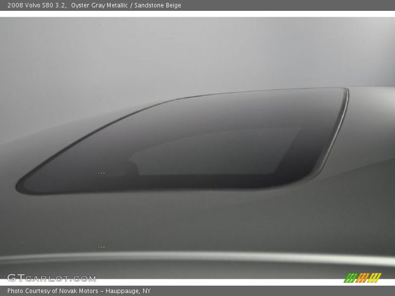 Oyster Gray Metallic / Sandstone Beige 2008 Volvo S80 3.2