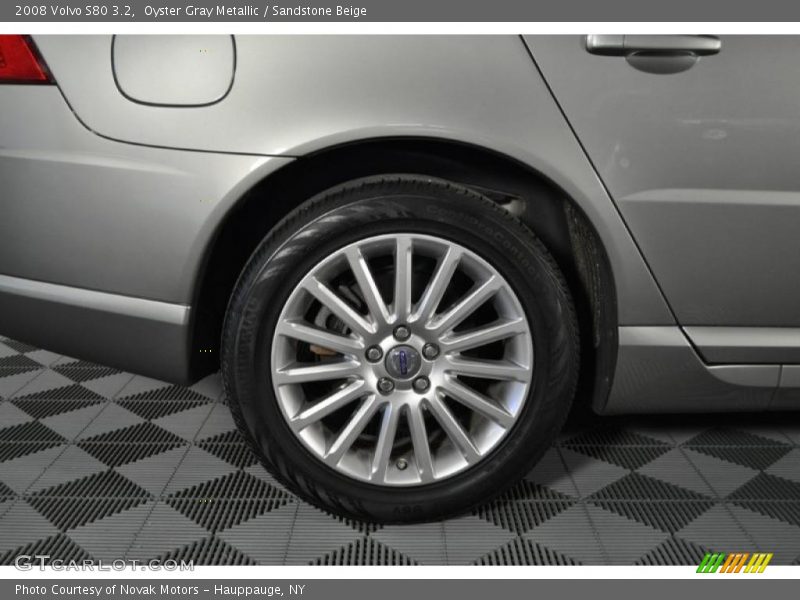 Oyster Gray Metallic / Sandstone Beige 2008 Volvo S80 3.2