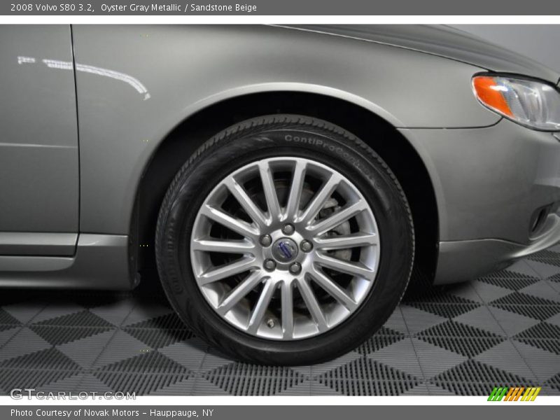 Oyster Gray Metallic / Sandstone Beige 2008 Volvo S80 3.2