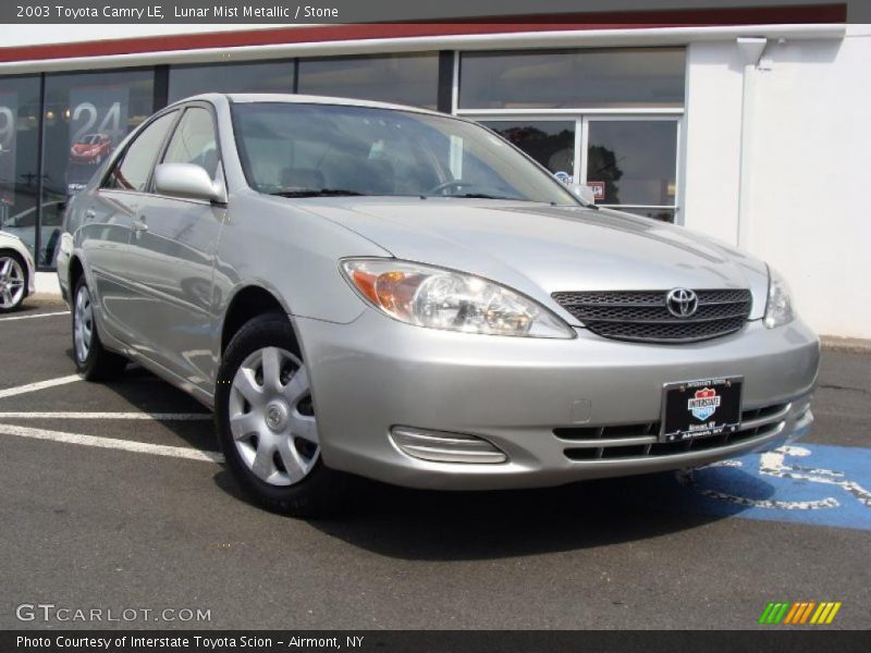 Lunar Mist Metallic / Stone 2003 Toyota Camry LE