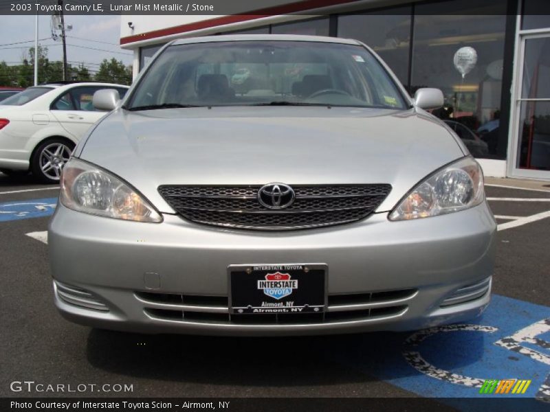 Lunar Mist Metallic / Stone 2003 Toyota Camry LE
