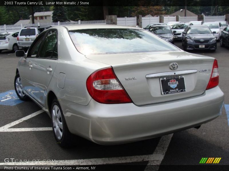 Lunar Mist Metallic / Stone 2003 Toyota Camry LE