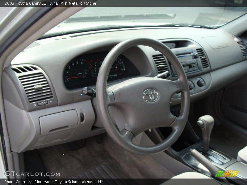 Lunar Mist Metallic / Stone 2003 Toyota Camry LE