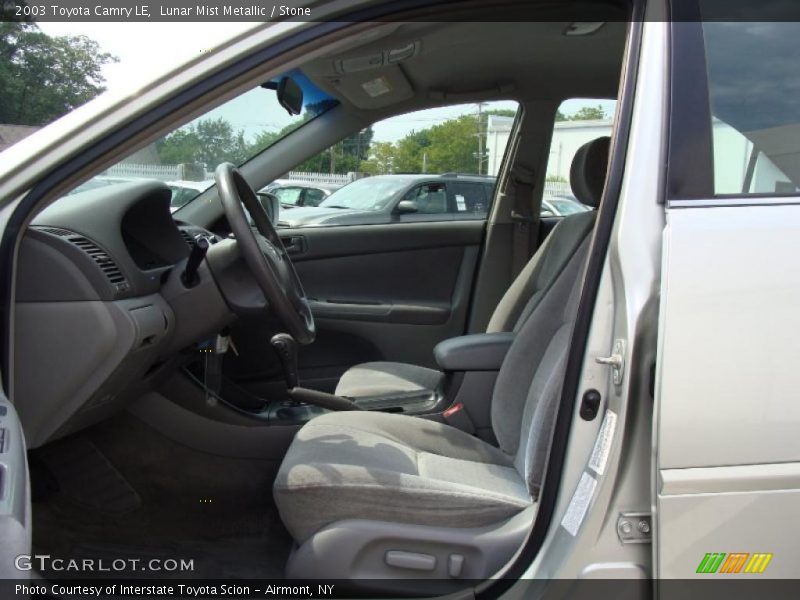 Lunar Mist Metallic / Stone 2003 Toyota Camry LE