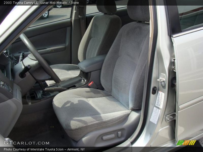 Lunar Mist Metallic / Stone 2003 Toyota Camry LE