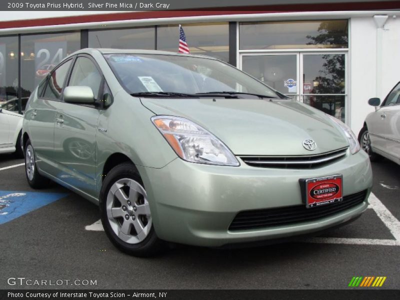 Silver Pine Mica / Dark Gray 2009 Toyota Prius Hybrid