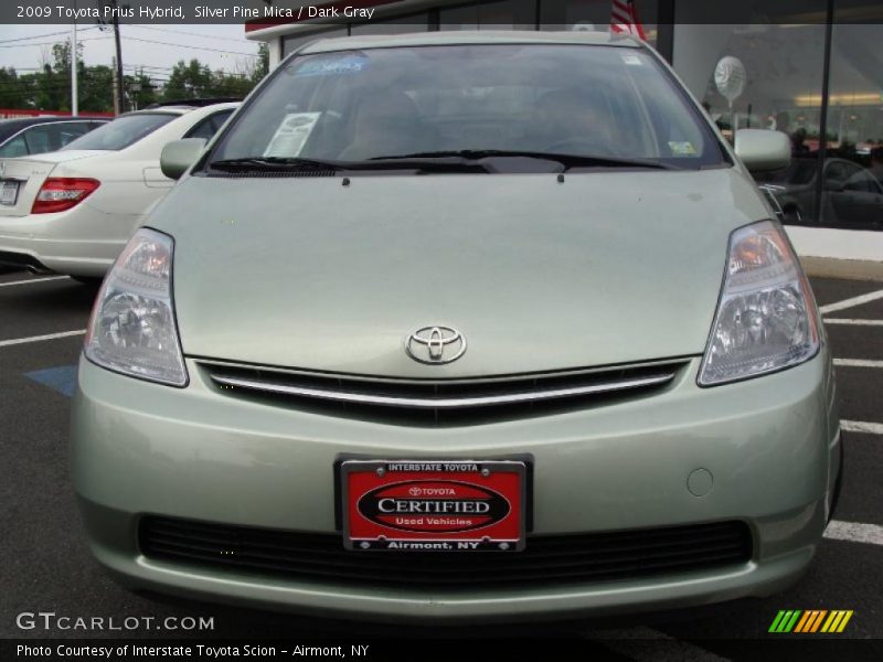 Silver Pine Mica / Dark Gray 2009 Toyota Prius Hybrid