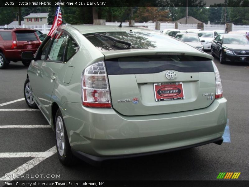 Silver Pine Mica / Dark Gray 2009 Toyota Prius Hybrid