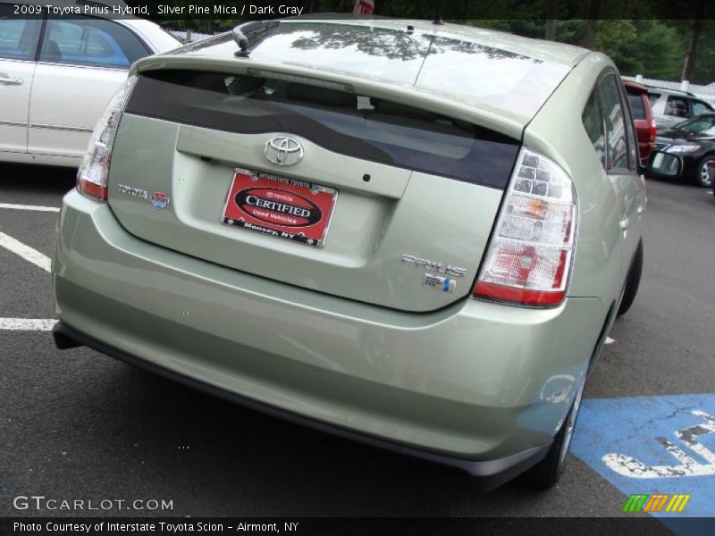 Silver Pine Mica / Dark Gray 2009 Toyota Prius Hybrid