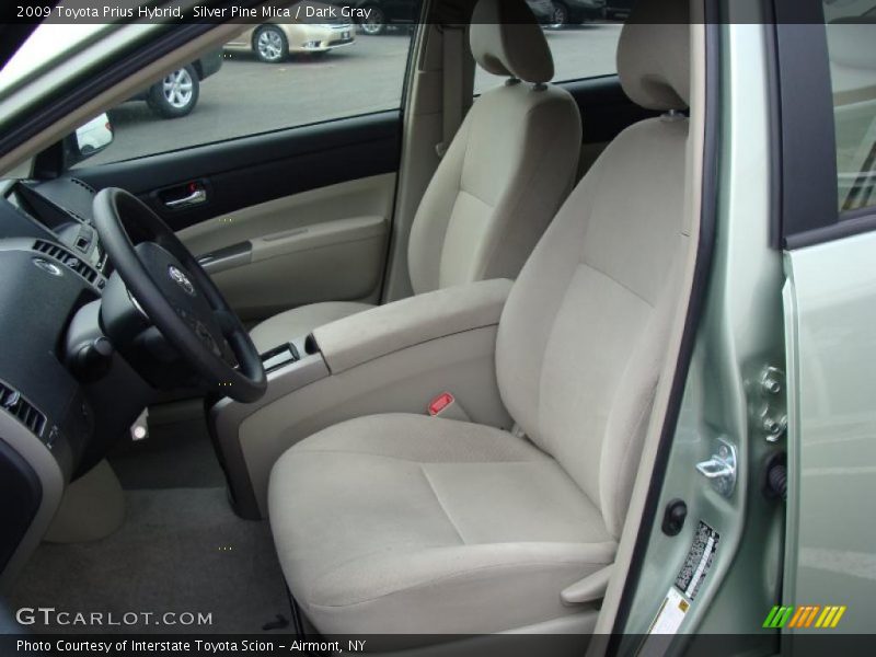 Silver Pine Mica / Dark Gray 2009 Toyota Prius Hybrid