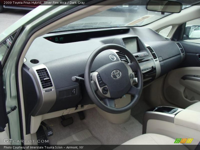 Silver Pine Mica / Dark Gray 2009 Toyota Prius Hybrid
