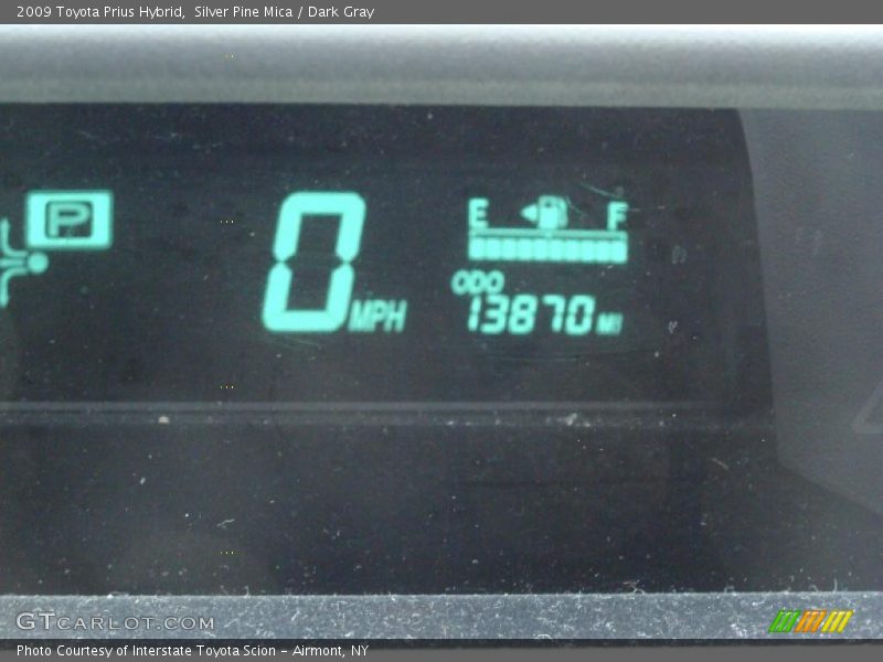 Silver Pine Mica / Dark Gray 2009 Toyota Prius Hybrid