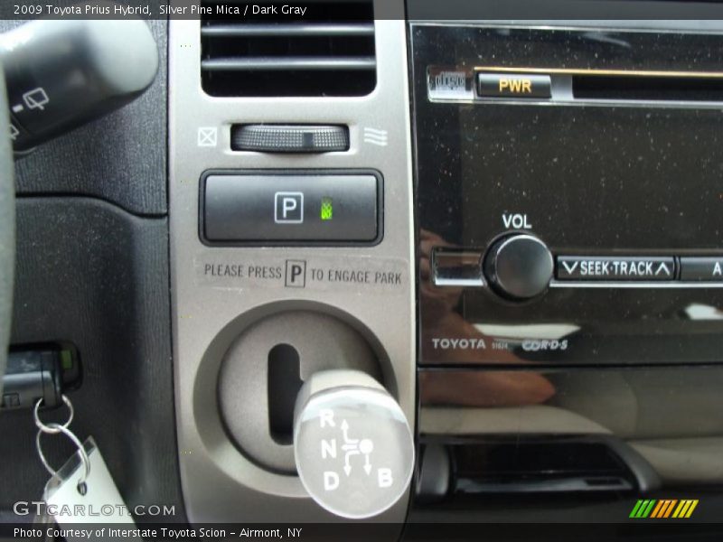 Silver Pine Mica / Dark Gray 2009 Toyota Prius Hybrid