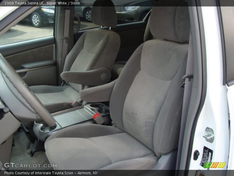 Super White / Stone 2009 Toyota Sienna LE
