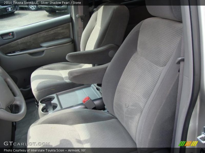 Silver Shadow Pearl / Stone 2010 Toyota Sienna LE