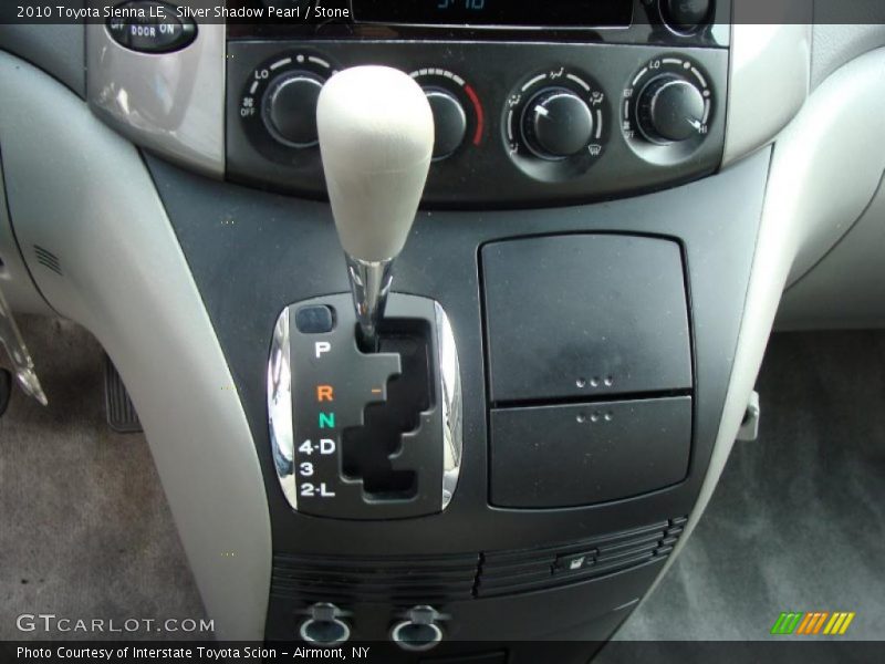 Silver Shadow Pearl / Stone 2010 Toyota Sienna LE