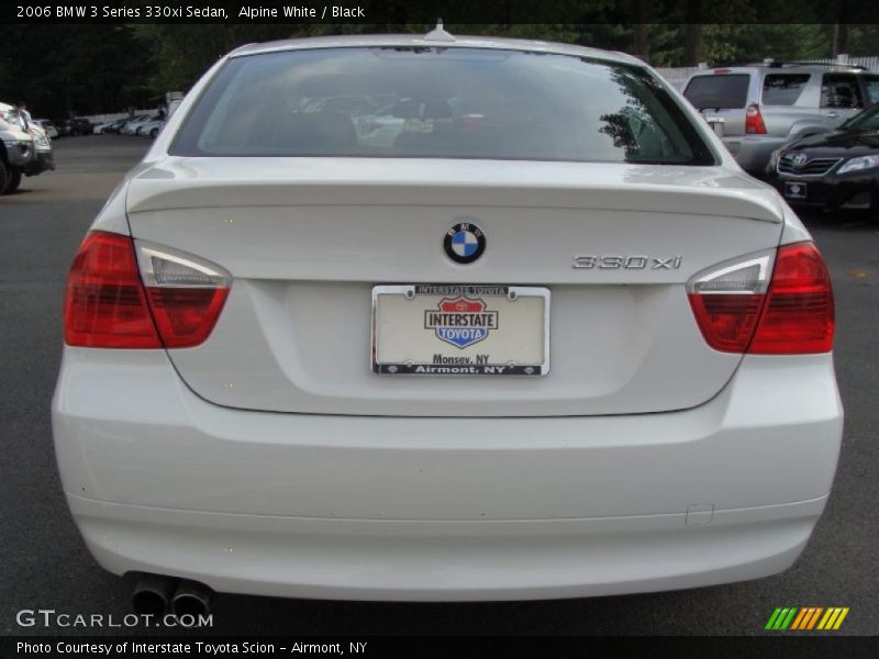 Alpine White / Black 2006 BMW 3 Series 330xi Sedan