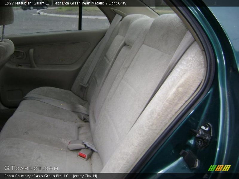  Monarch Green Pearl Metallic / Light Gray 1997 Mitsubishi Galant ES