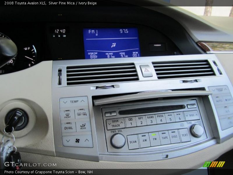Silver Pine Mica / Ivory Beige 2008 Toyota Avalon XLS