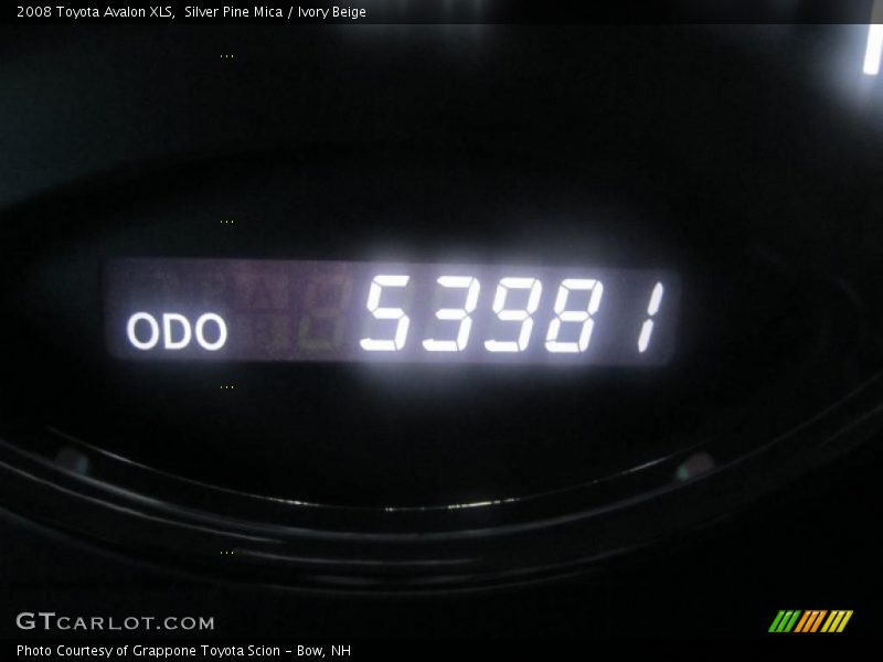 Silver Pine Mica / Ivory Beige 2008 Toyota Avalon XLS