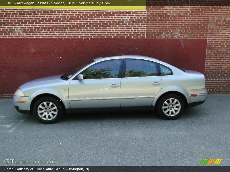 Blue Silver Metallic / Grey 2002 Volkswagen Passat GLS Sedan