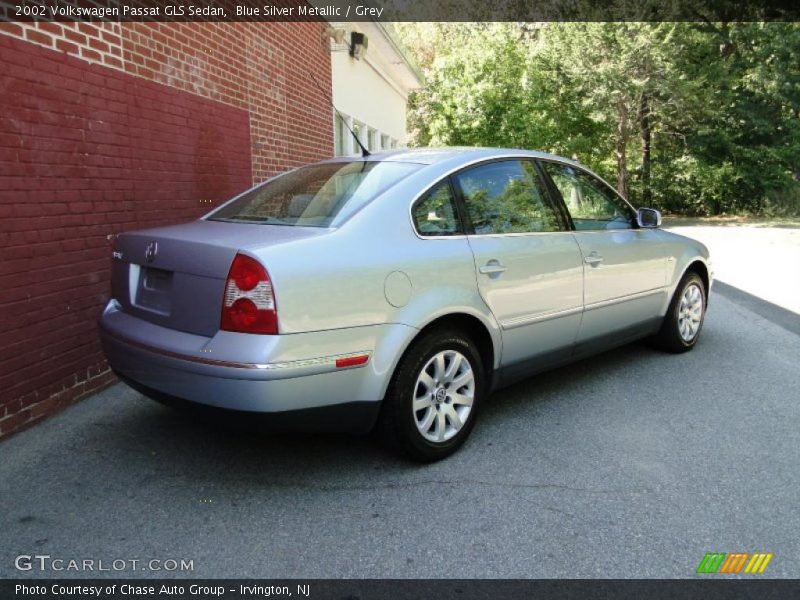 Blue Silver Metallic / Grey 2002 Volkswagen Passat GLS Sedan